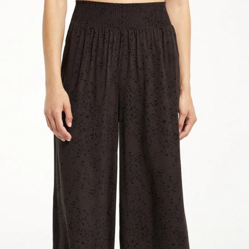 Z Supply Cypress Stamped Pants Black Small